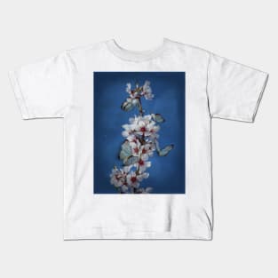 Butterflies and Blossoms Kids T-Shirt